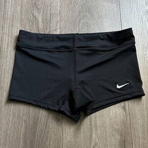 Nike Women's Black Sports Shorts Dri-Fit Volleyball